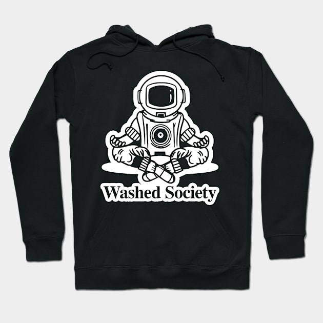 Washed Society Astronaut Hoodie by rare